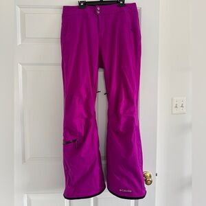 Columbia Magenta Snow Ski Pants